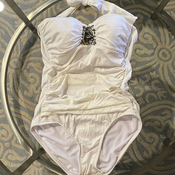 Jantzen Swim One Piece Jeweled Swimsuit Poshmark
